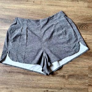 Lululemon gray running shorts